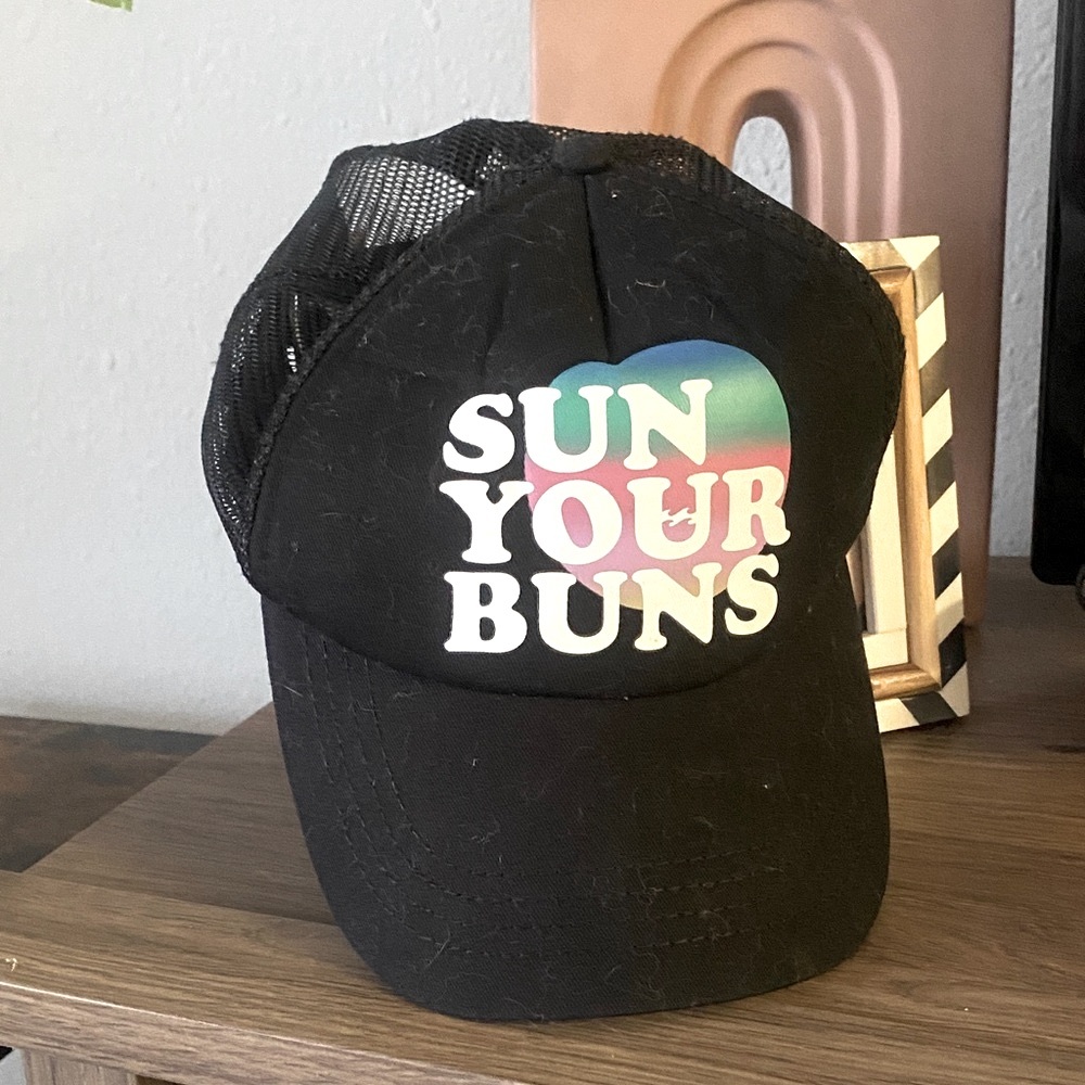 Billabong Black Cap with Colorful Graphic